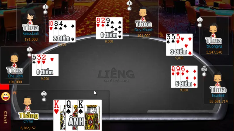 Chiến lược Liêng nâng cao để tăng tỷ lệ thắng